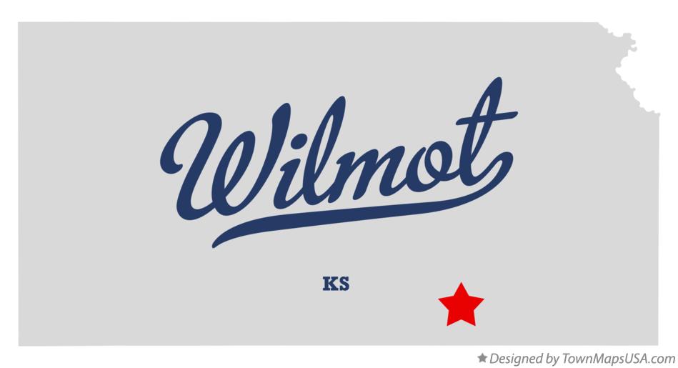 Map of Wilmot Kansas KS