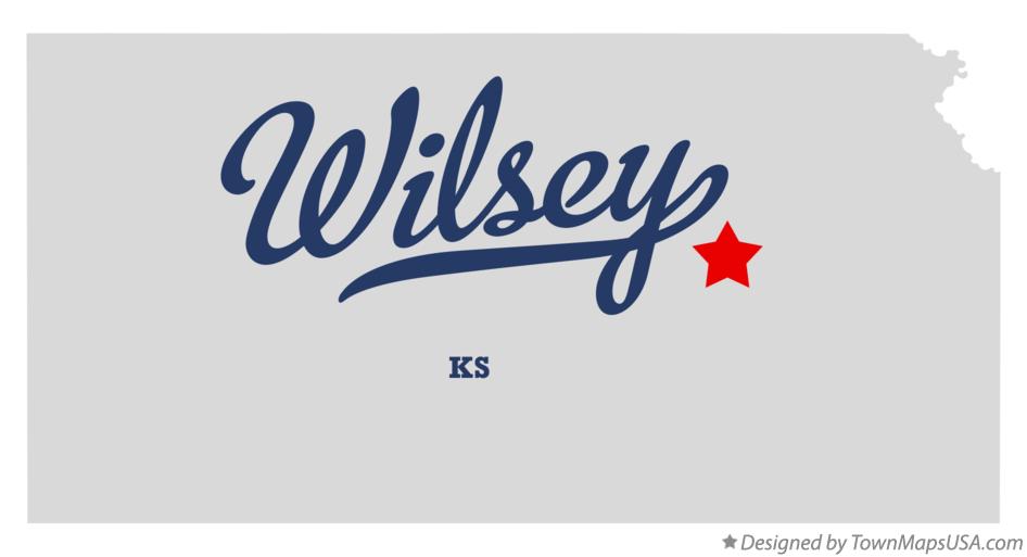 Map of Wilsey Kansas KS