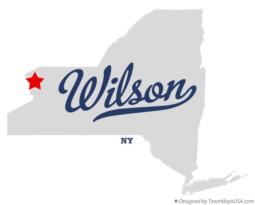 Map of Wilson New York NY