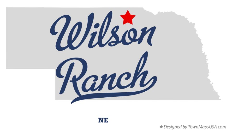 Map of Wilson Ranch Nebraska NE