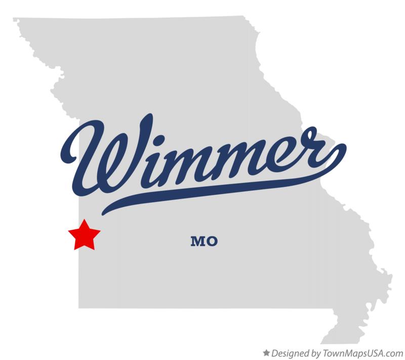 Map of Wimmer Missouri MO