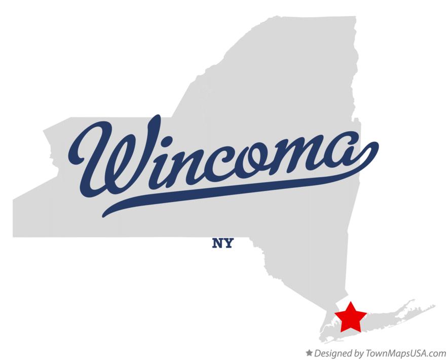 Map of Wincoma New York NY
