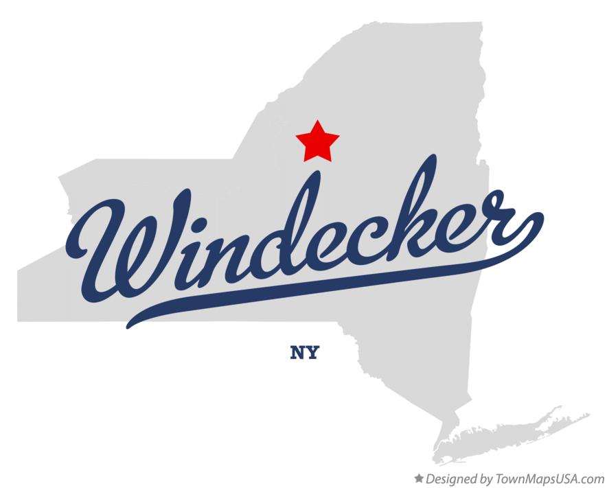 Map of Windecker New York NY