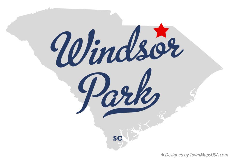 Map of Windsor Park South Carolina SC