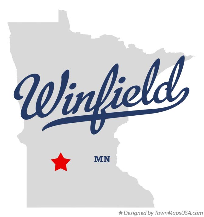 Map of Winfield Minnesota MN