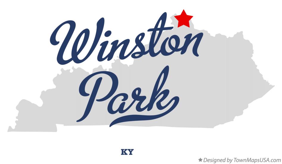 Map of Winston Park Kentucky KY