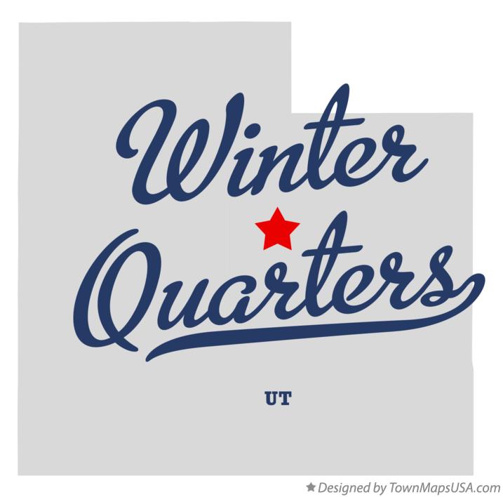 Map of Winter Quarters Utah UT