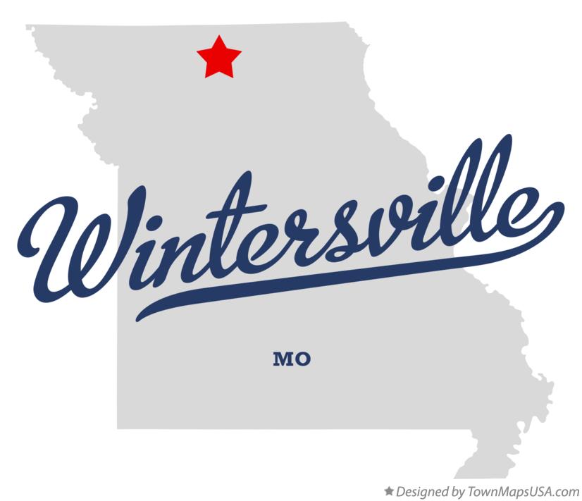 Map of Wintersville Missouri MO