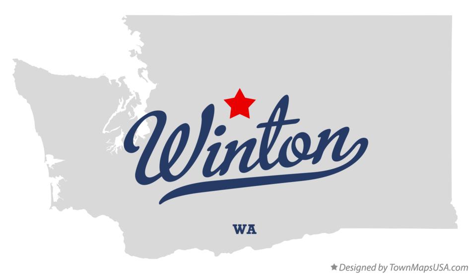 Map of Winton Washington WA