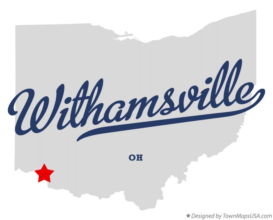 Map of Withamsville Ohio OH