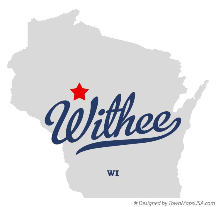 Map of Withee Wisconsin WI