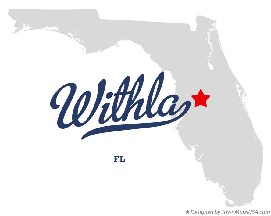 Map of Withla Florida FL