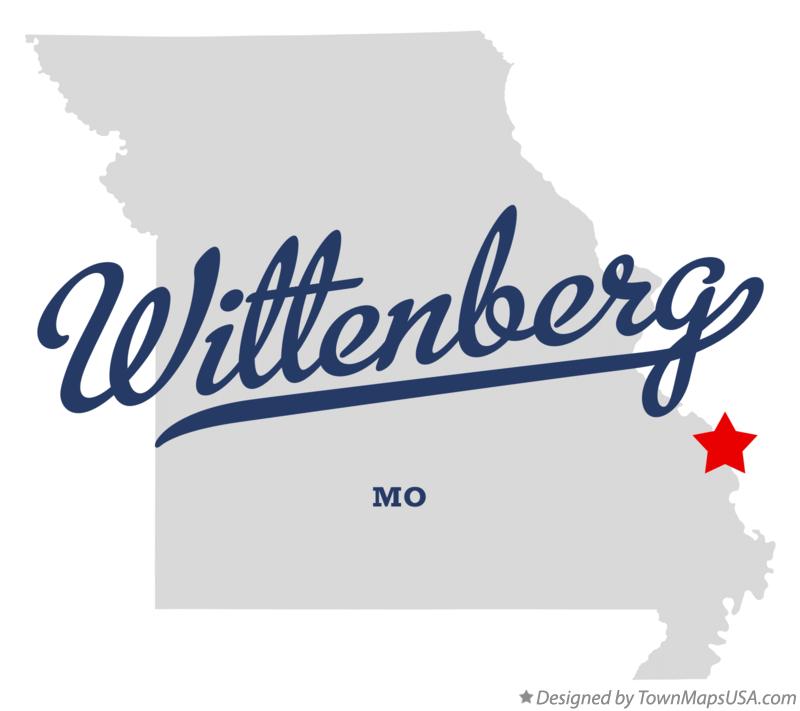 Map of Wittenberg Missouri MO