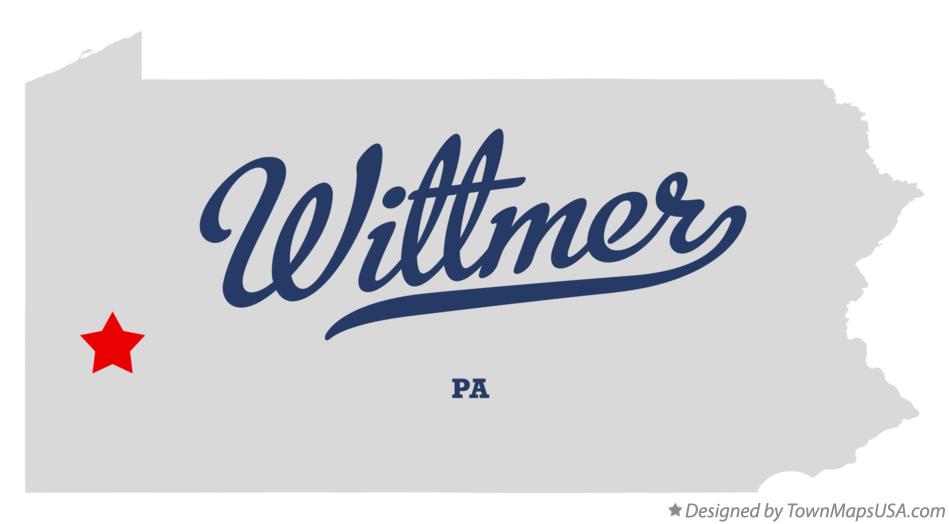 Map of Wittmer Pennsylvania PA