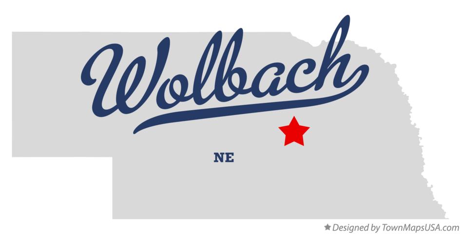 Map of Wolbach Nebraska NE
