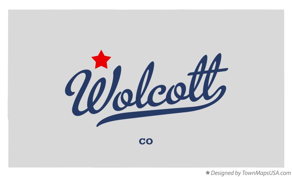 Map of Wolcott Colorado CO