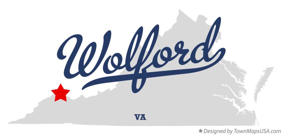 Map of Wolford Virginia VA