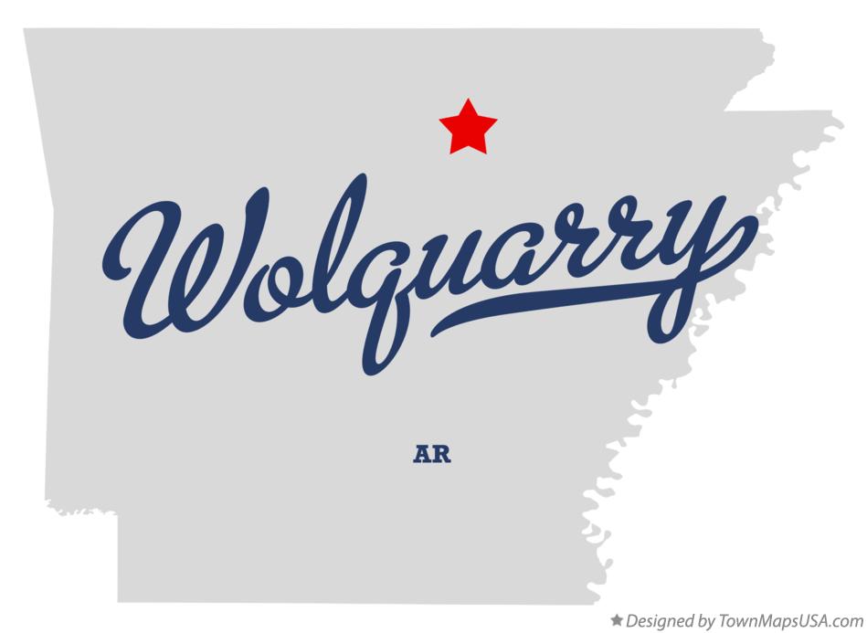 Map of Wolquarry Arkansas AR