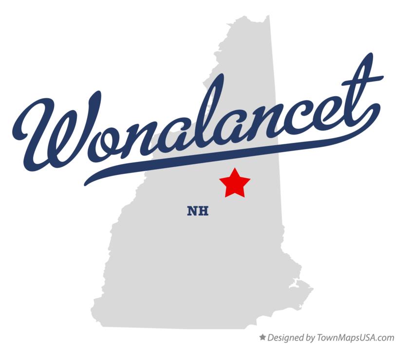 Map of Wonalancet New Hampshire NH