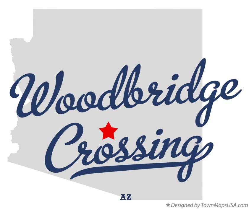 Map of Woodbridge Crossing Arizona AZ