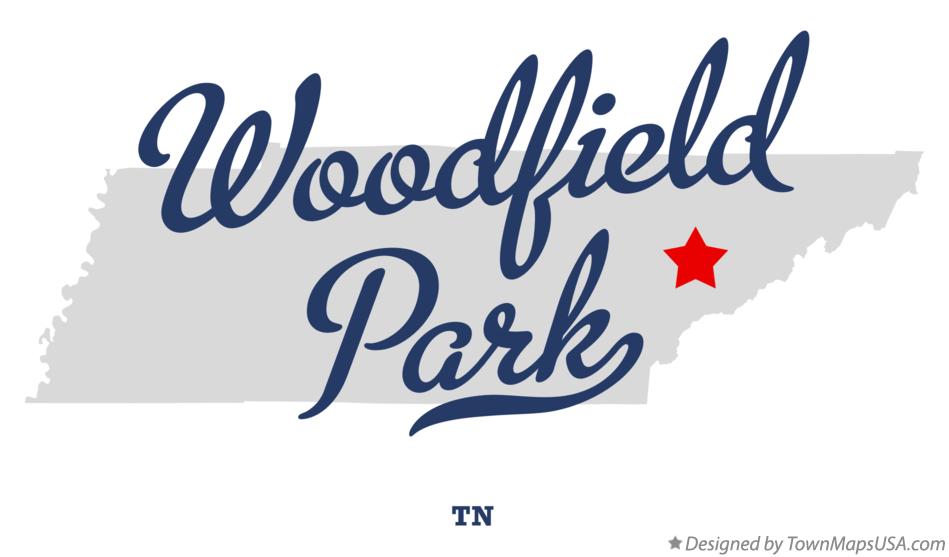Map of Woodfield Park Tennessee TN