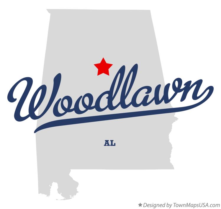 Map of Woodlawn Alabama AL