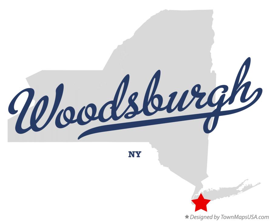 Map of Woodsburgh New York NY
