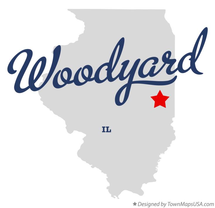 Map of Woodyard Illinois IL