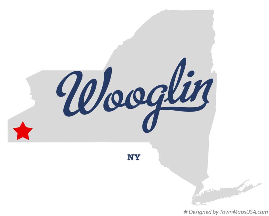 Map of Wooglin New York NY