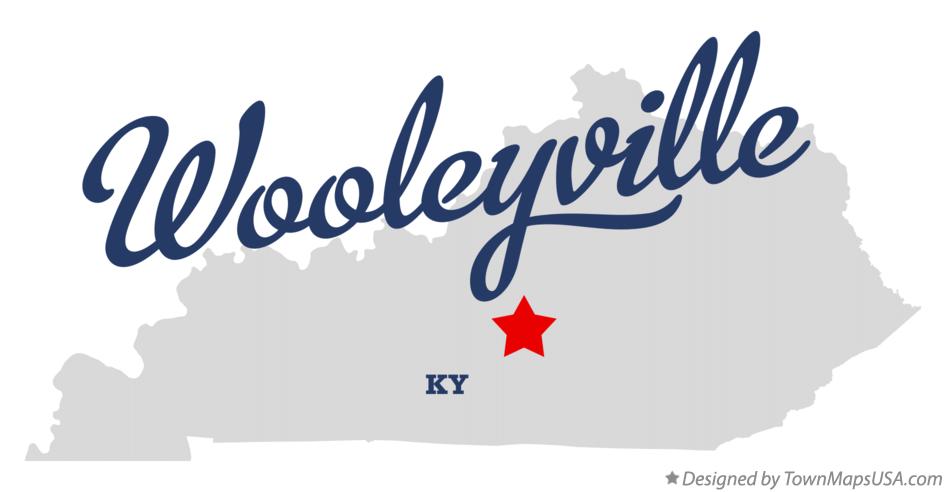 Map of Wooleyville Kentucky KY