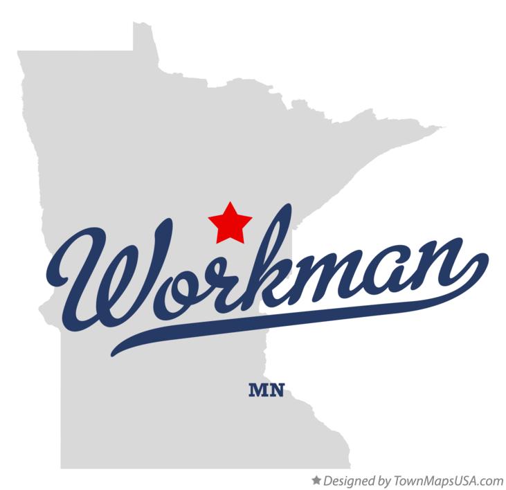 Map of Workman Minnesota MN