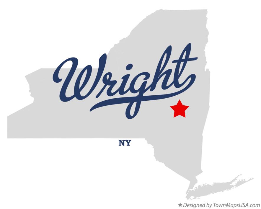 Map of Wright New York NY