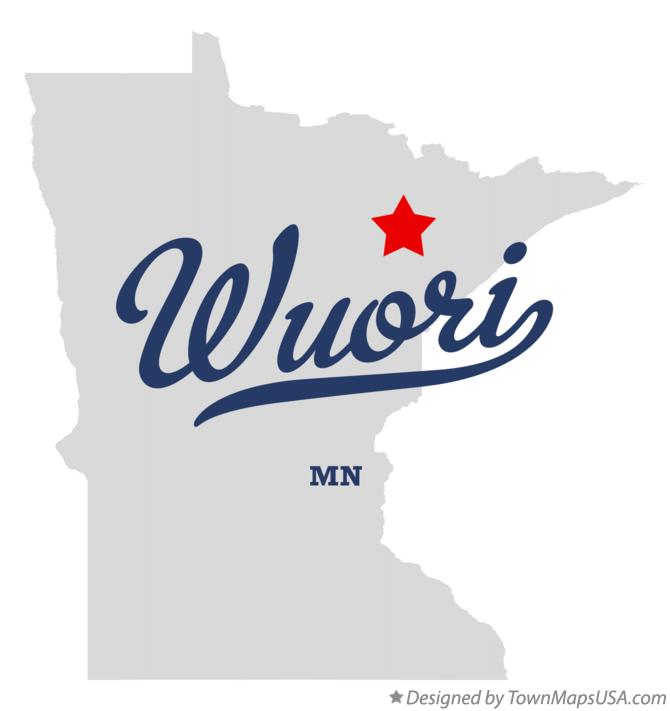 Map of Wuori Minnesota MN