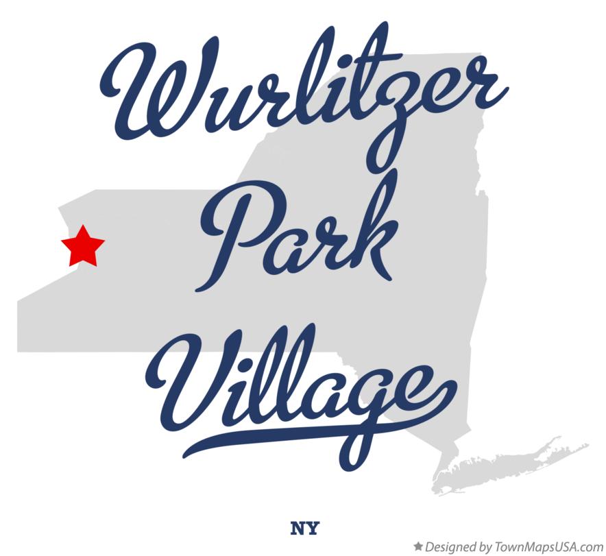 Map of Wurlitzer Park Village New York NY