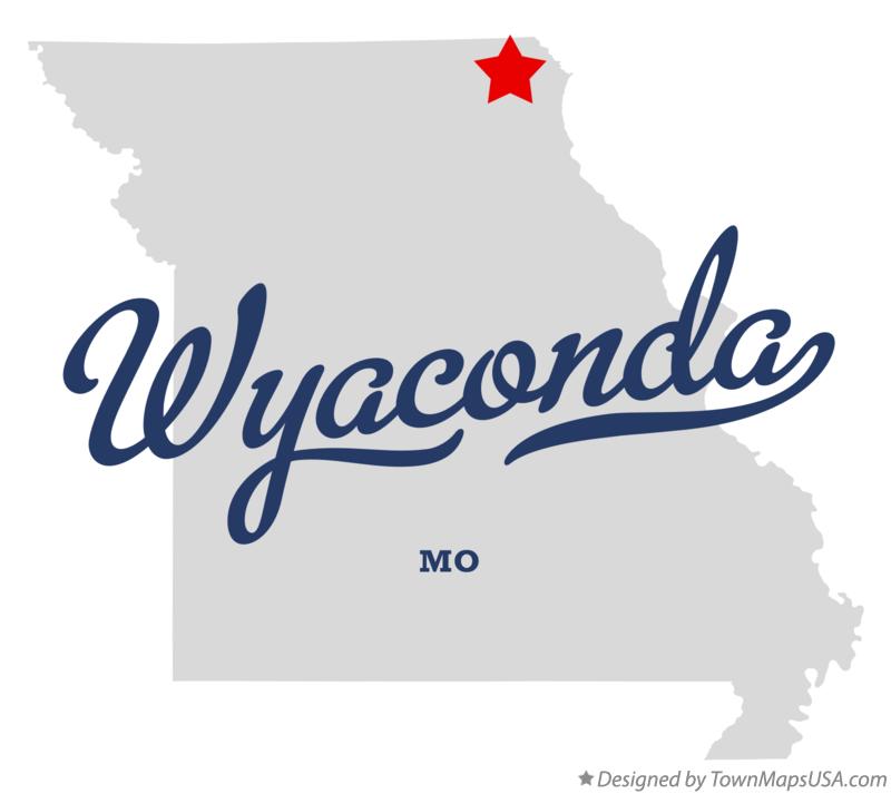 Map of Wyaconda Missouri MO