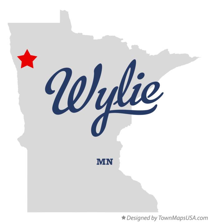 Map of Wylie Minnesota MN