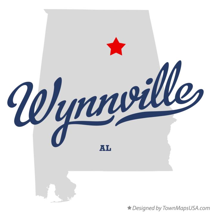 Map of Wynnville Alabama AL
