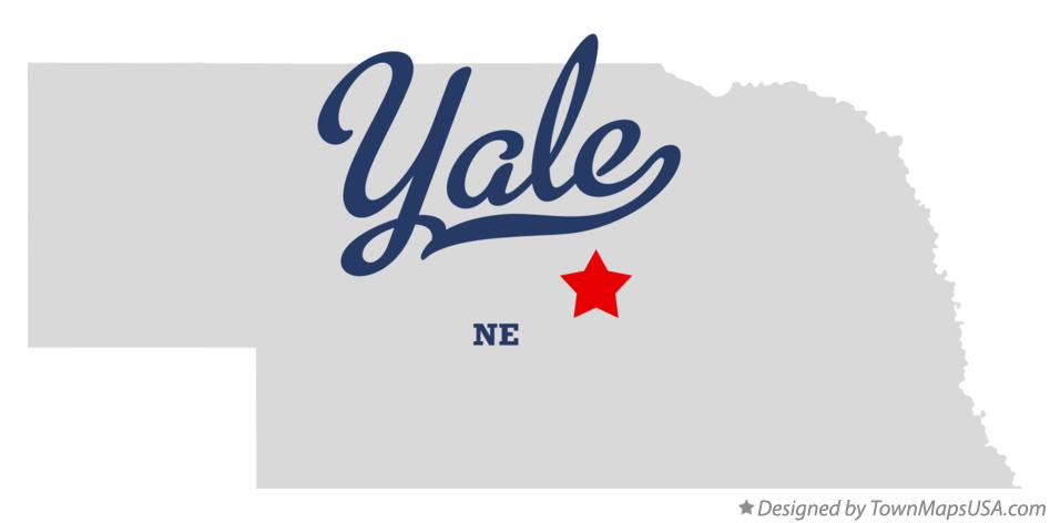 Map of Yale Nebraska NE