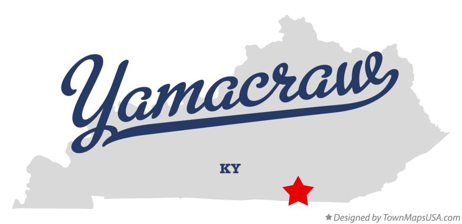 Map of Yamacraw Kentucky KY