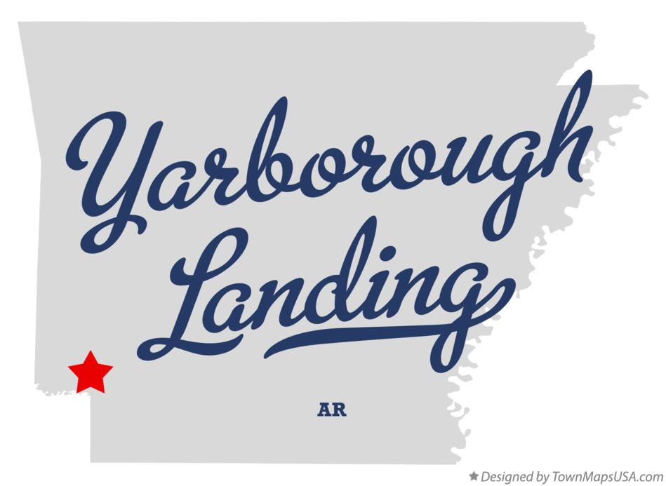 Map of Yarborough Landing Arkansas AR