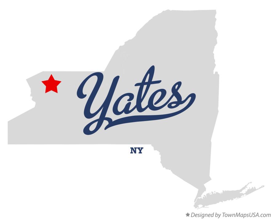 Map of Yates New York NY