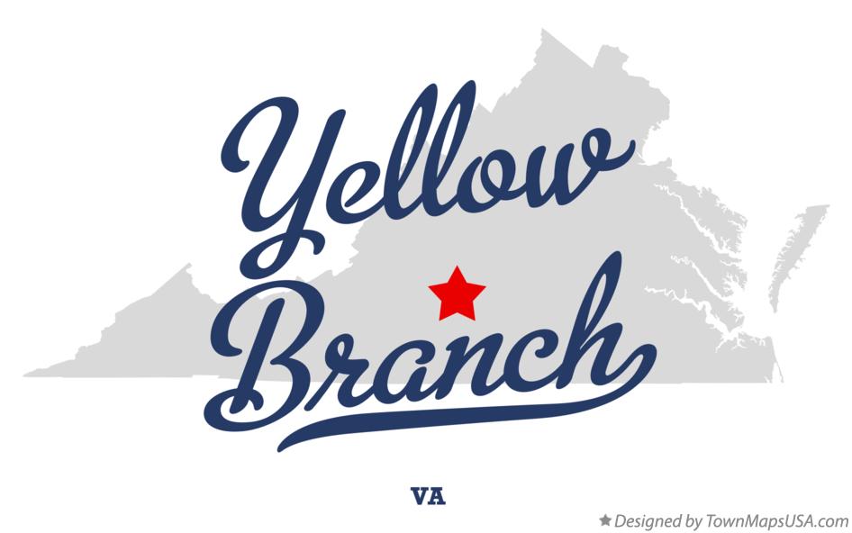 Map of Yellow Branch Virginia VA