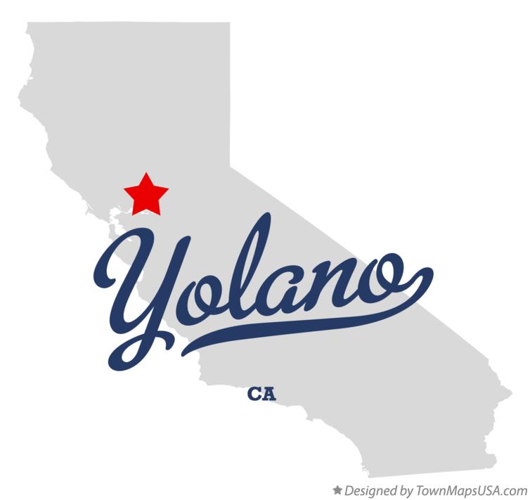 Map of Yolano California CA