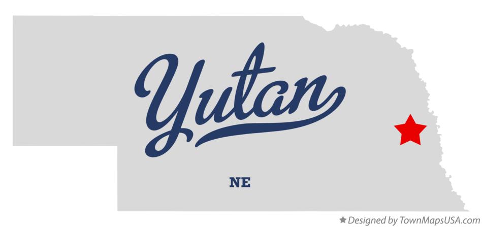 Map of Yutan Nebraska NE