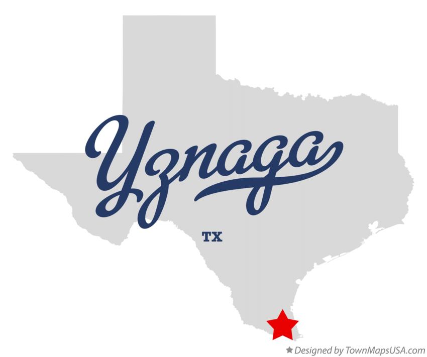 Map of Yznaga Texas TX