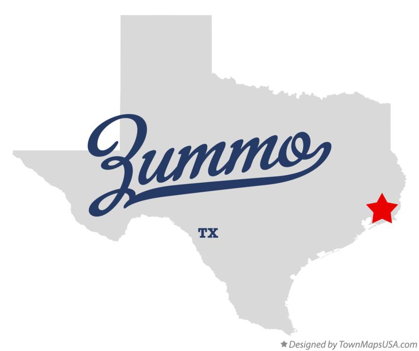 Map of Zummo Texas TX