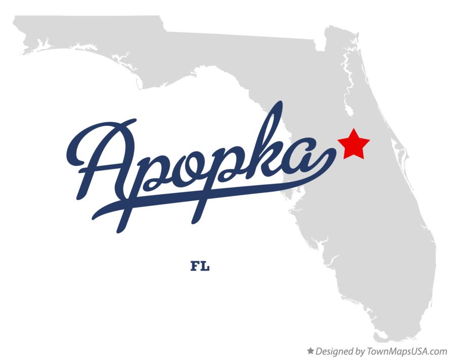 Apopka Fl Zip Code Map - United States Map