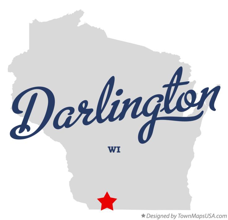 Darlington Wisconsin Map | Zip Code Map