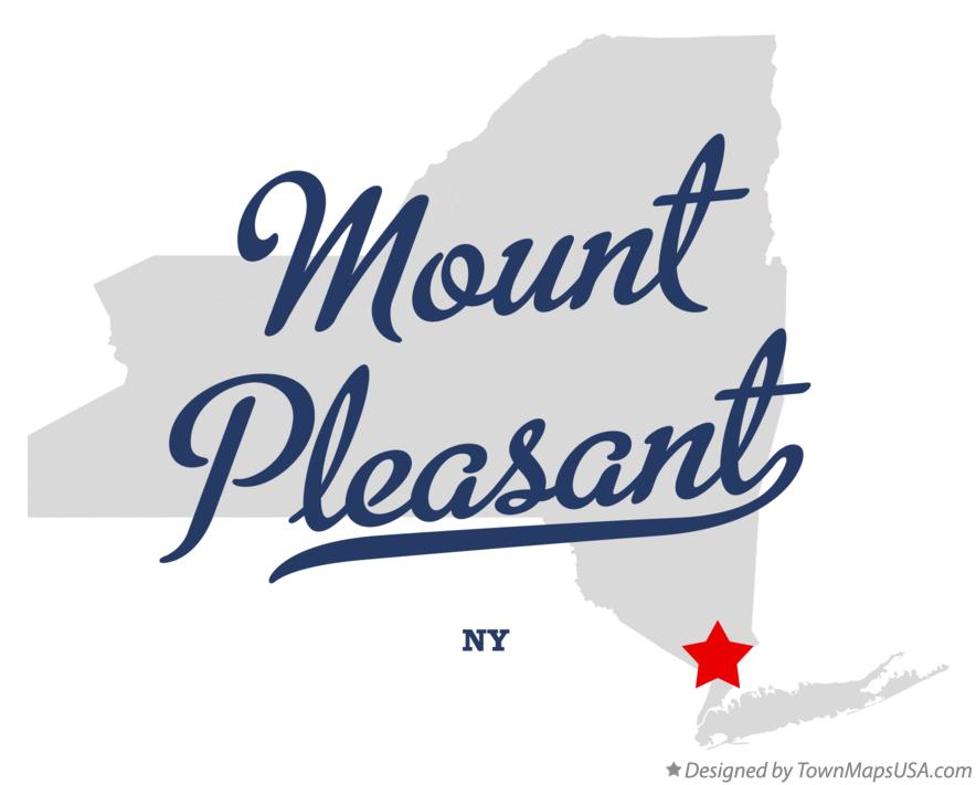 Map of Mount Pleasant New York NY