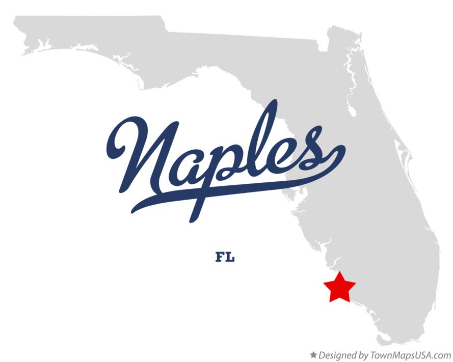 Naples Florida Usa Map - Florri Anna-Diana